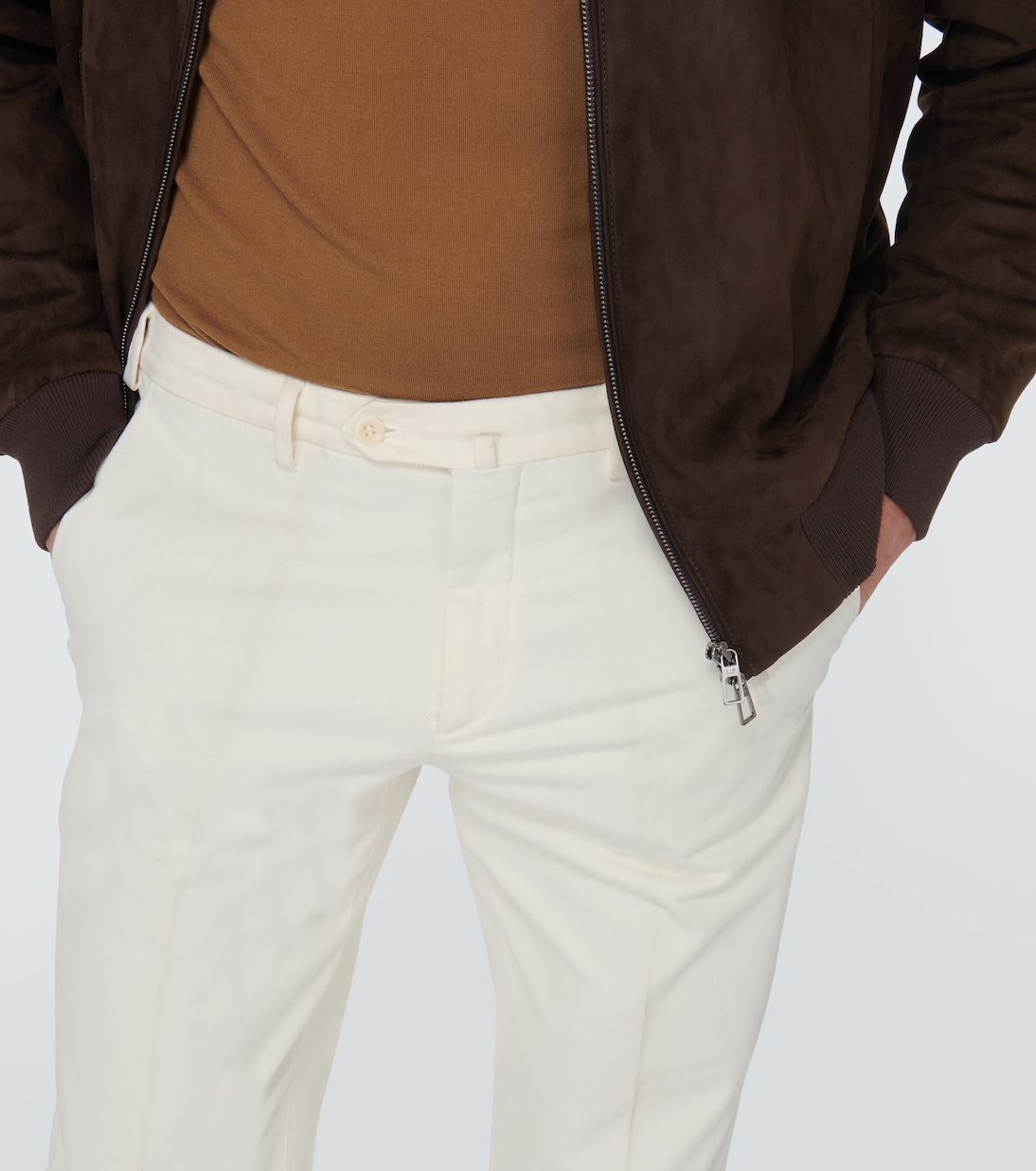 Cotton slim pants | Loro Piana