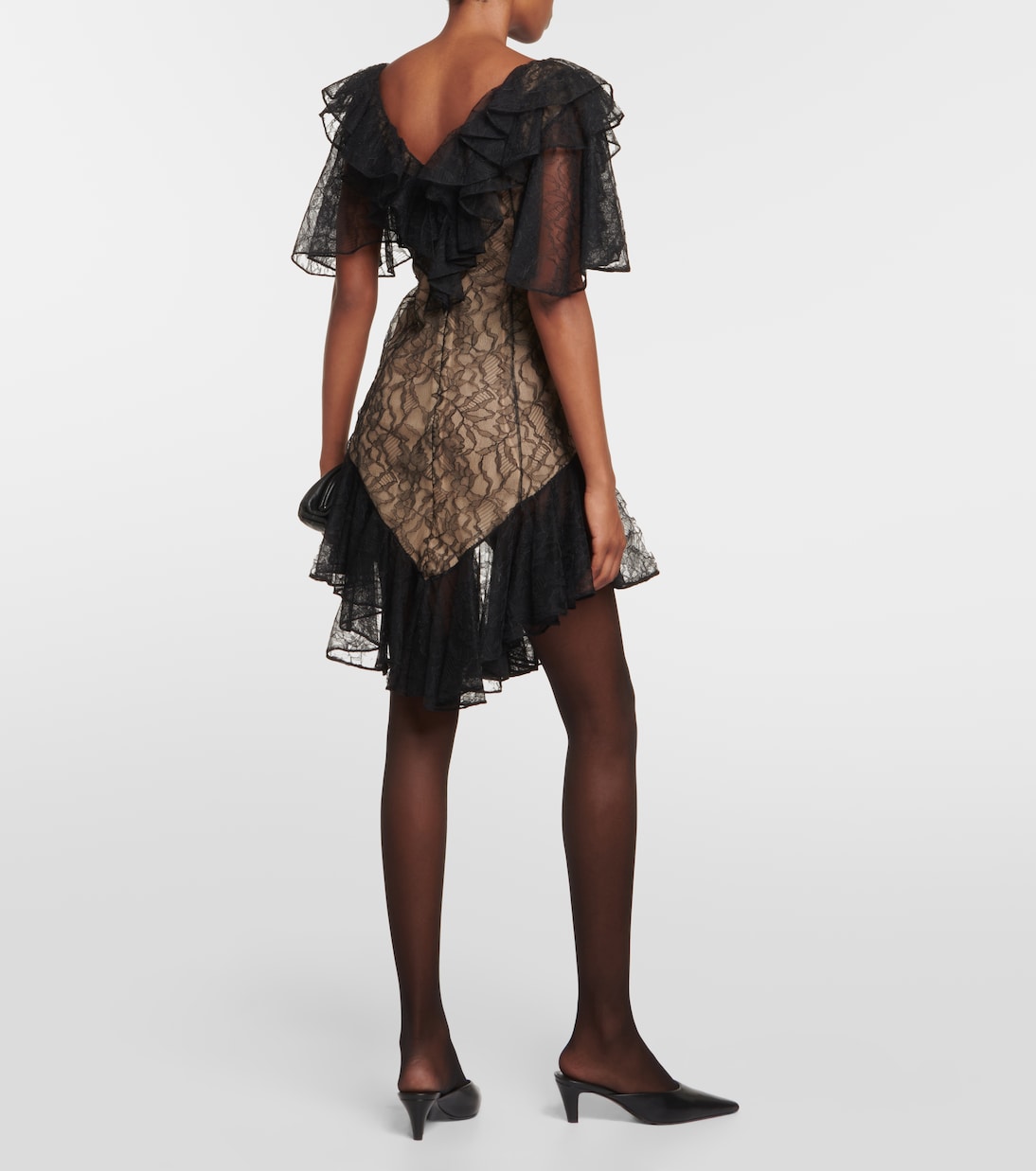 Minikleid Eyona Chantilly aus Spitze | Khaite