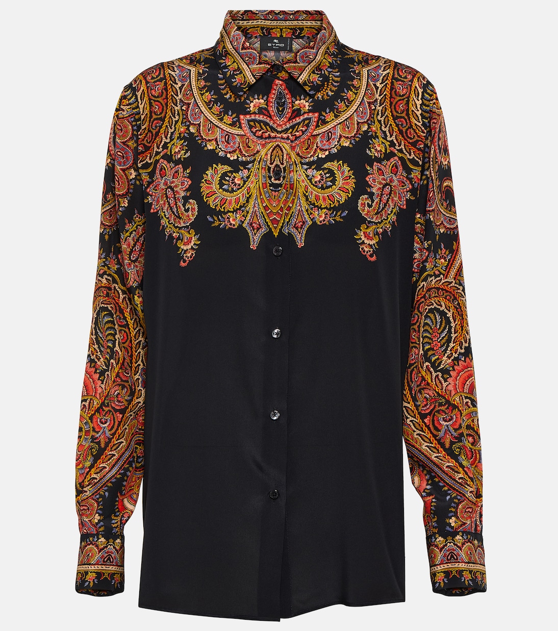 Blouse en soie à fleurs | Etro