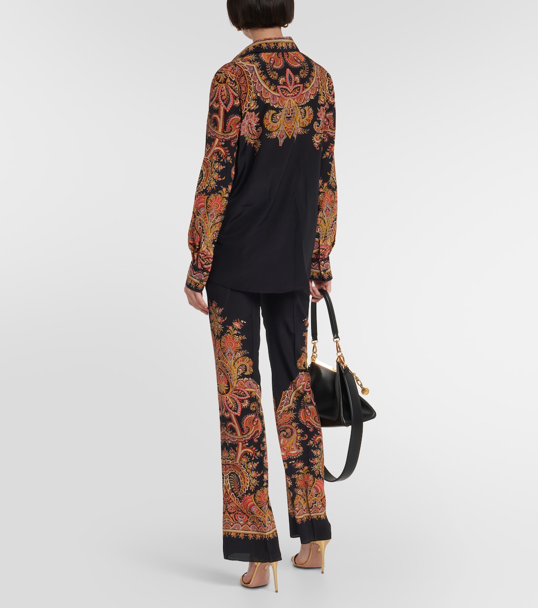 Blouse en soie à fleurs | Etro