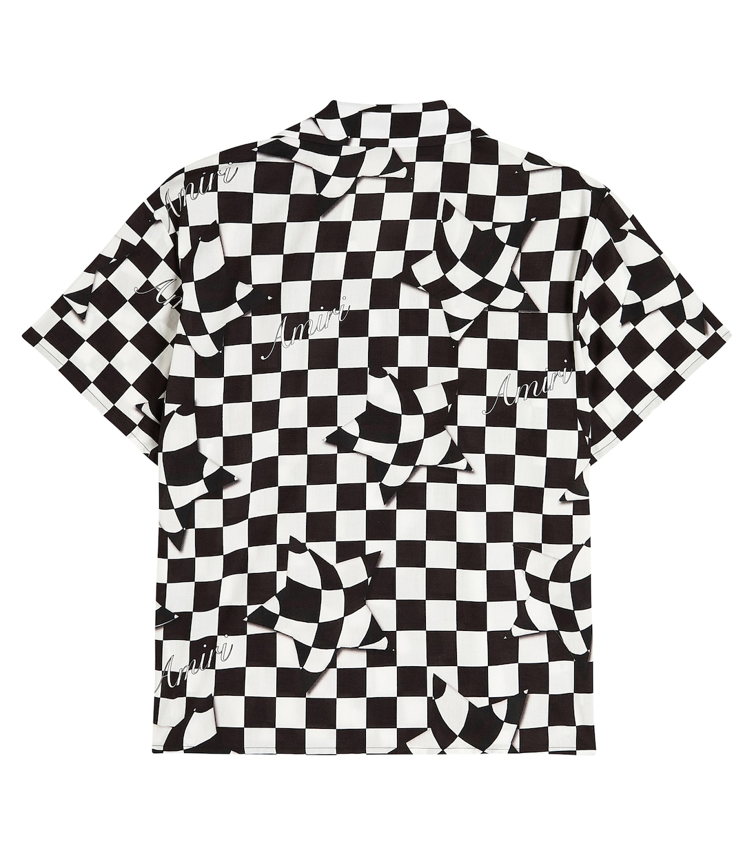 Camicia da bowling in cotone a quadri | Amiri Kids