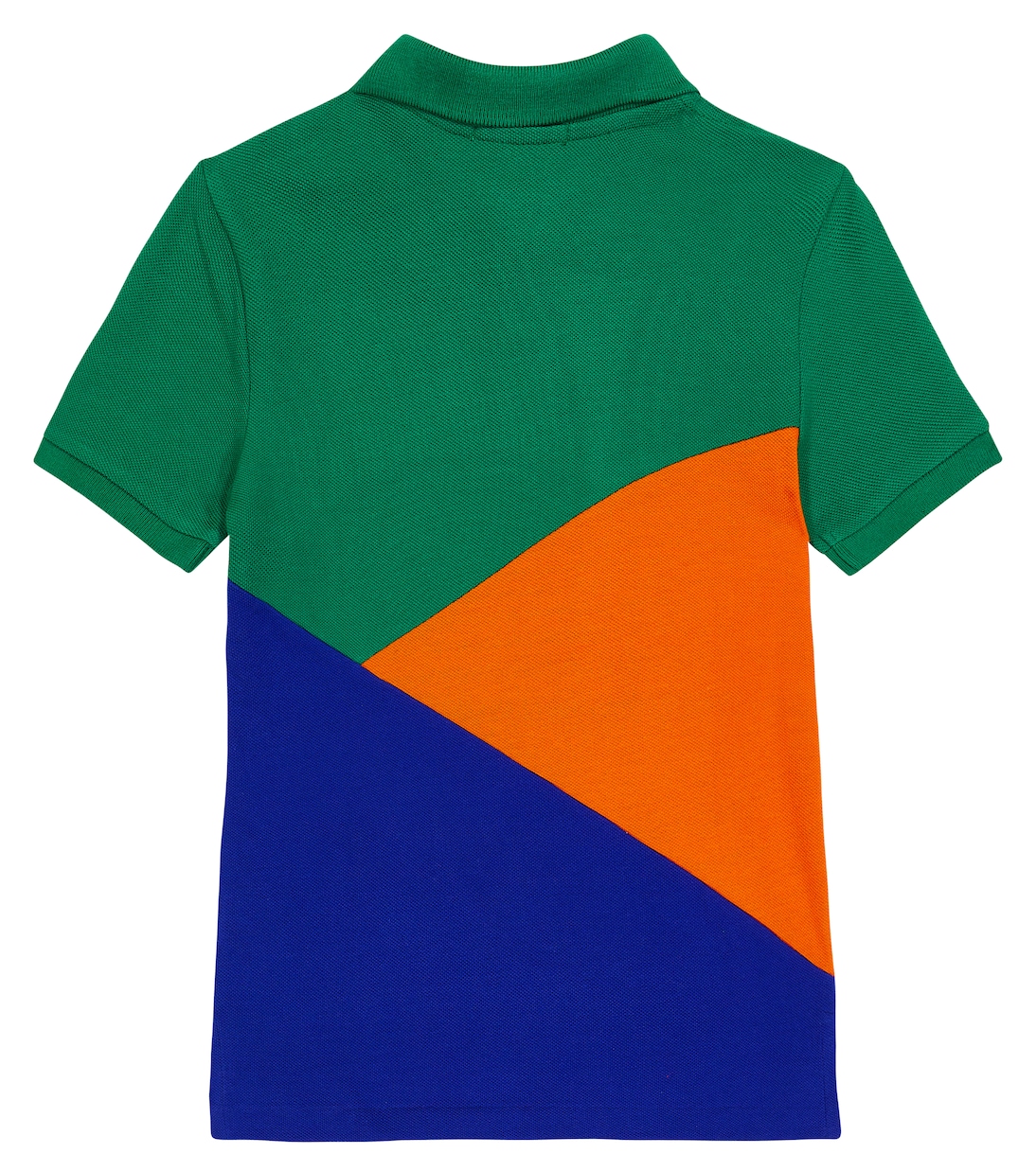 Polo in piqué di cotone con logo | Polo Ralph Lauren Kids