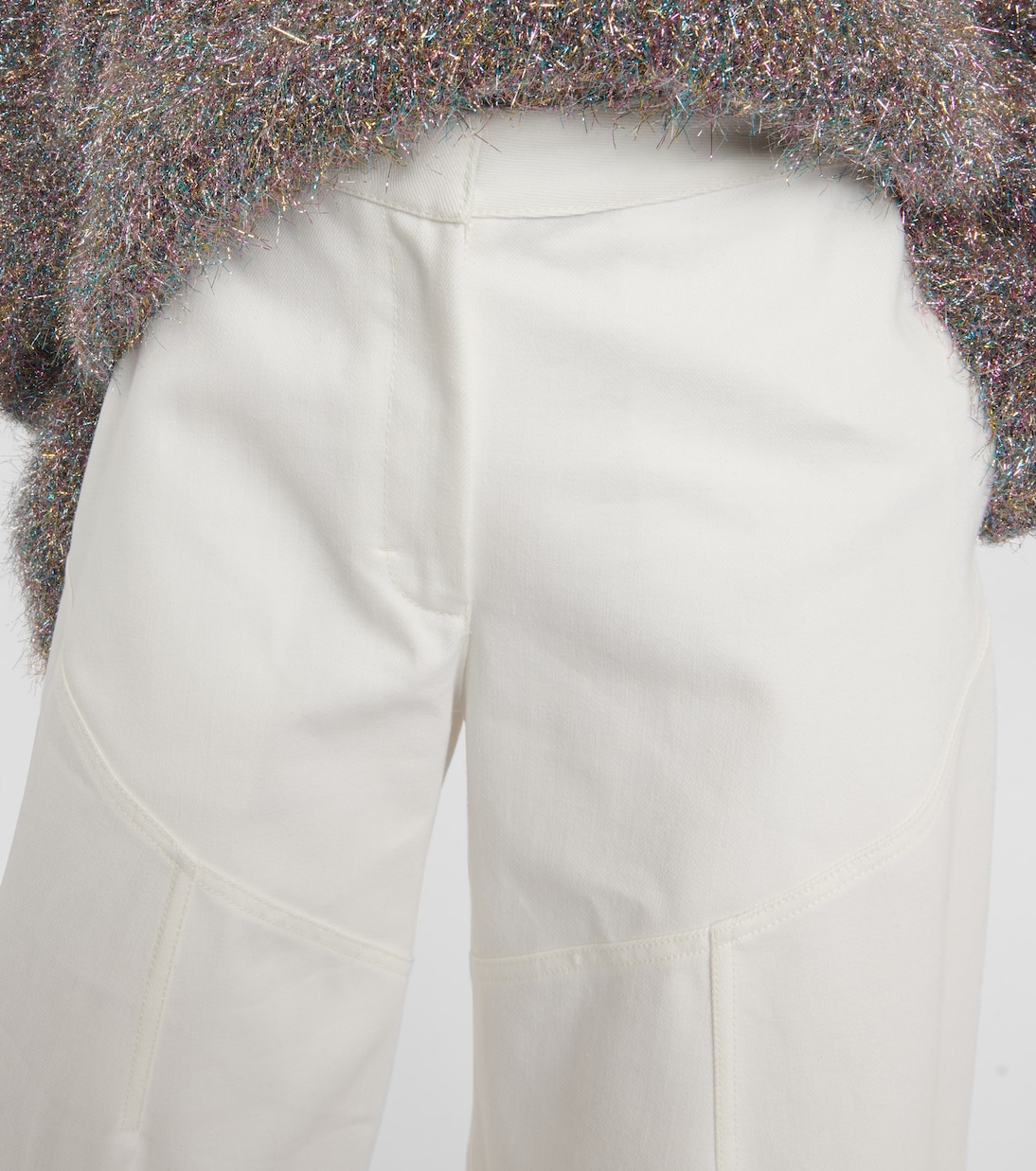 Jeans a vita alta e gamba larga | Jil Sander