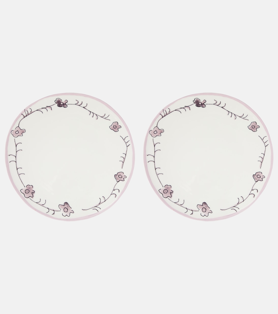 x Marni Dark Viola set of 2 dinner plates | Serax