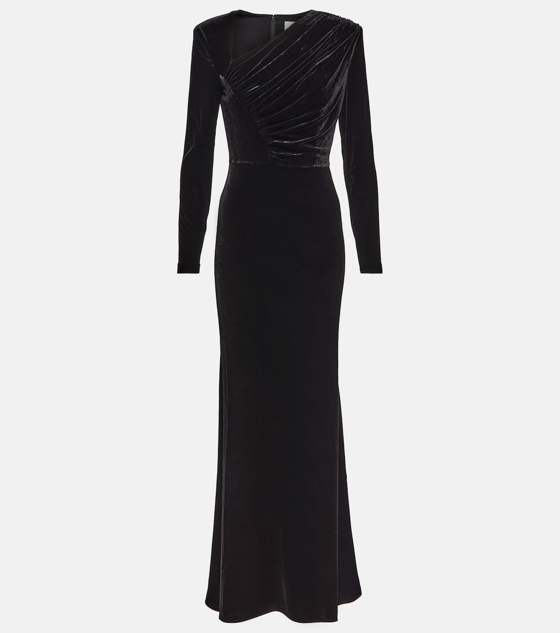 Robe longue asymétrique | Roland Mouret