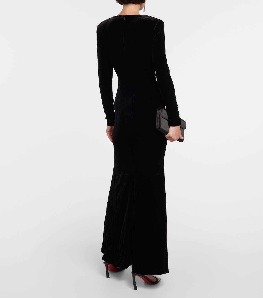 Robe longue asymétrique | Roland Mouret