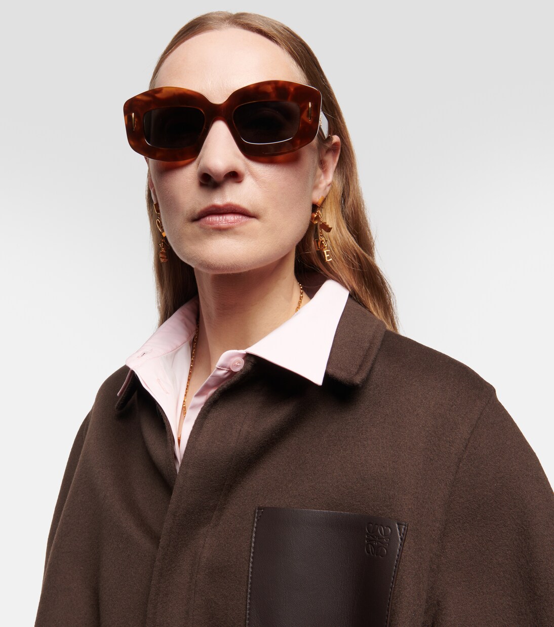 Screen rectangular sunglasses | Loewe