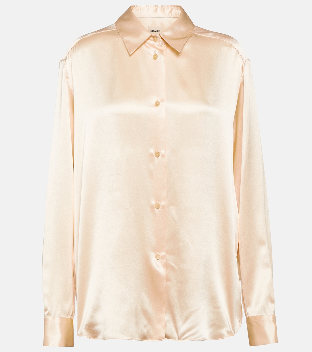 Argo silk charmeuse blouse | Khaite