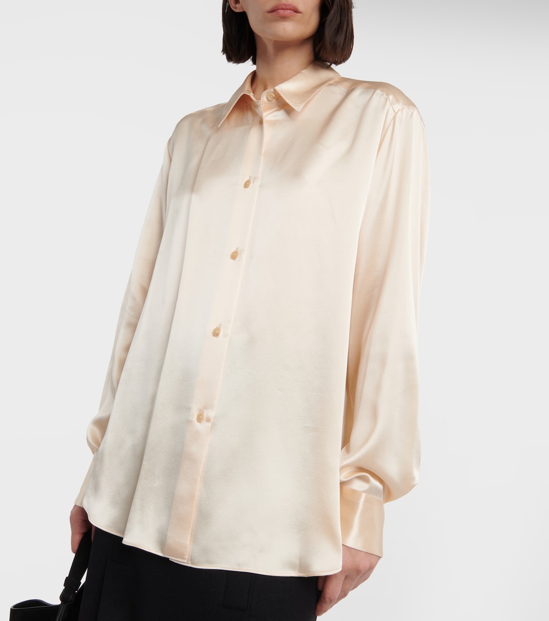 Argo silk charmeuse blouse | Khaite