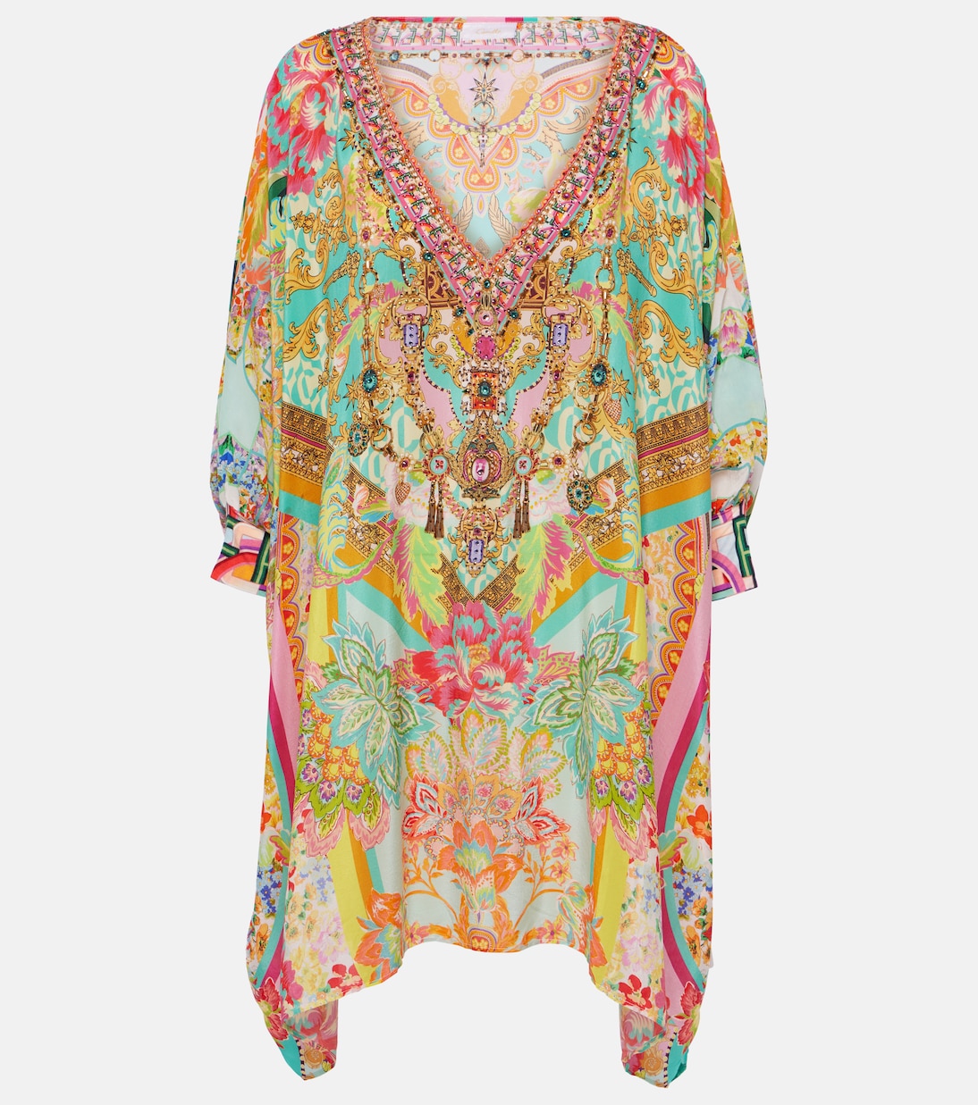 Kaftan An Italian Welcome aus Seide | Camilla