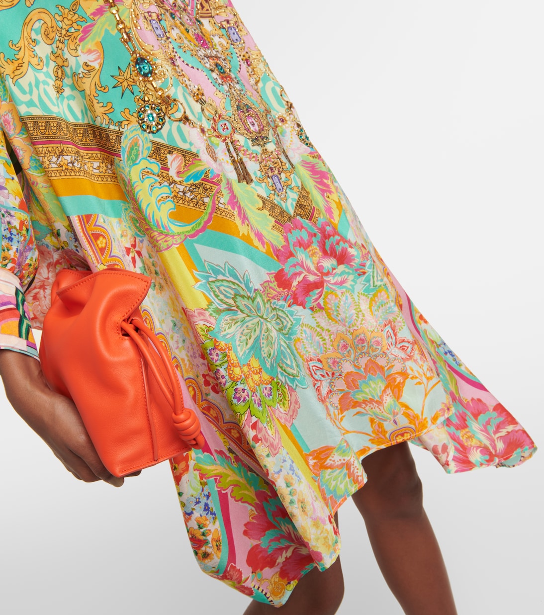Kaftan An Italian Welcome aus Seide | Camilla