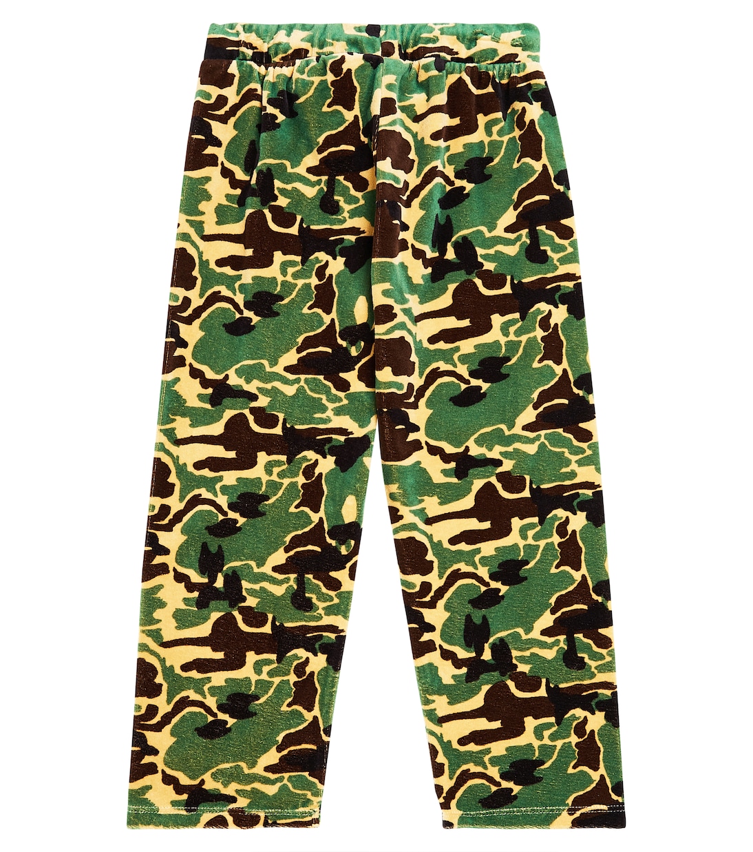 Camouflage velour sweatpants | Mini Rodini