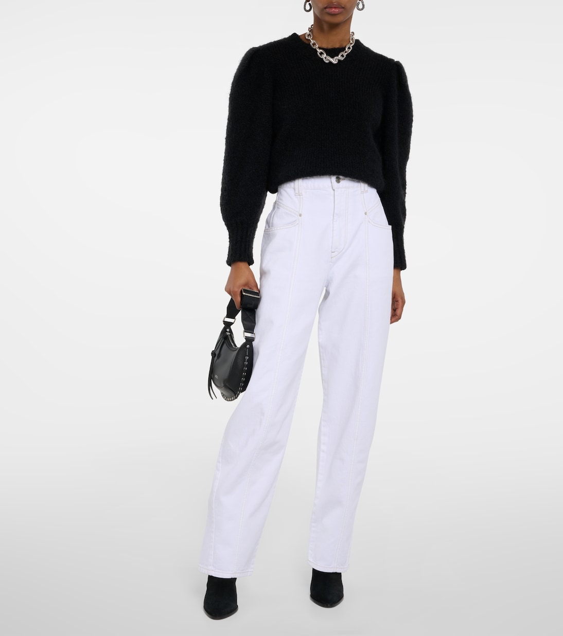Vetan high-rise wide-leg jeans | Isabel Marant