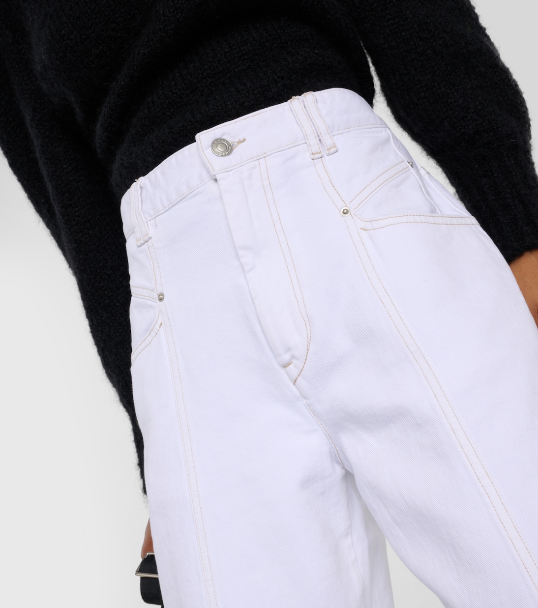 Vetan high-rise wide-leg jeans | Isabel Marant