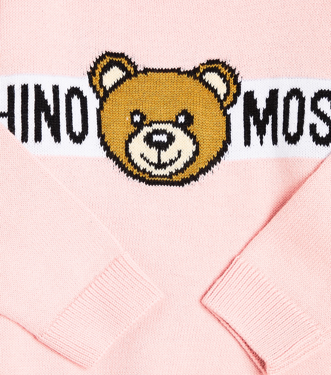 Baby - Felpa Teddy Bear in jersey | Moschino Kids