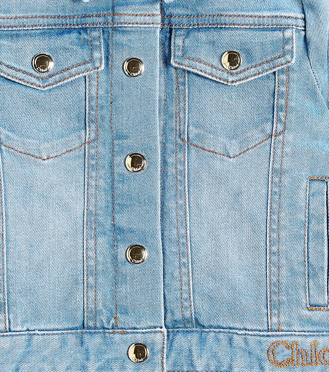 Jeansjacke | Chloé Kids