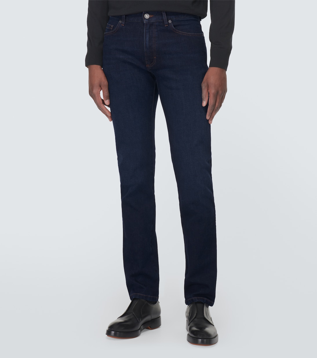 Roccia low-rise slim jeans  | Zegna