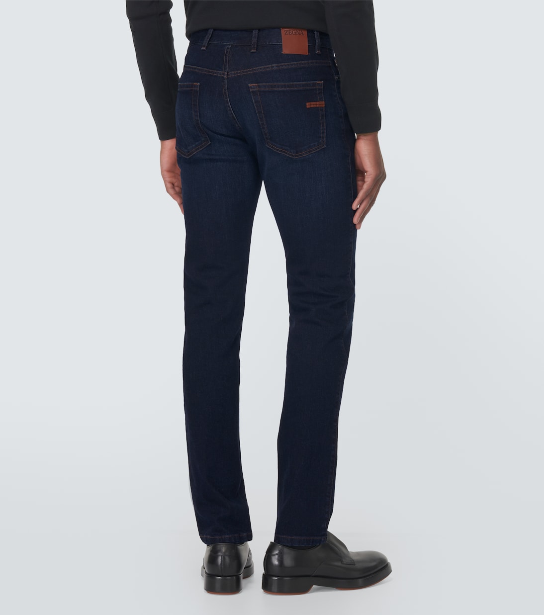 Roccia low-rise slim jeans  | Zegna