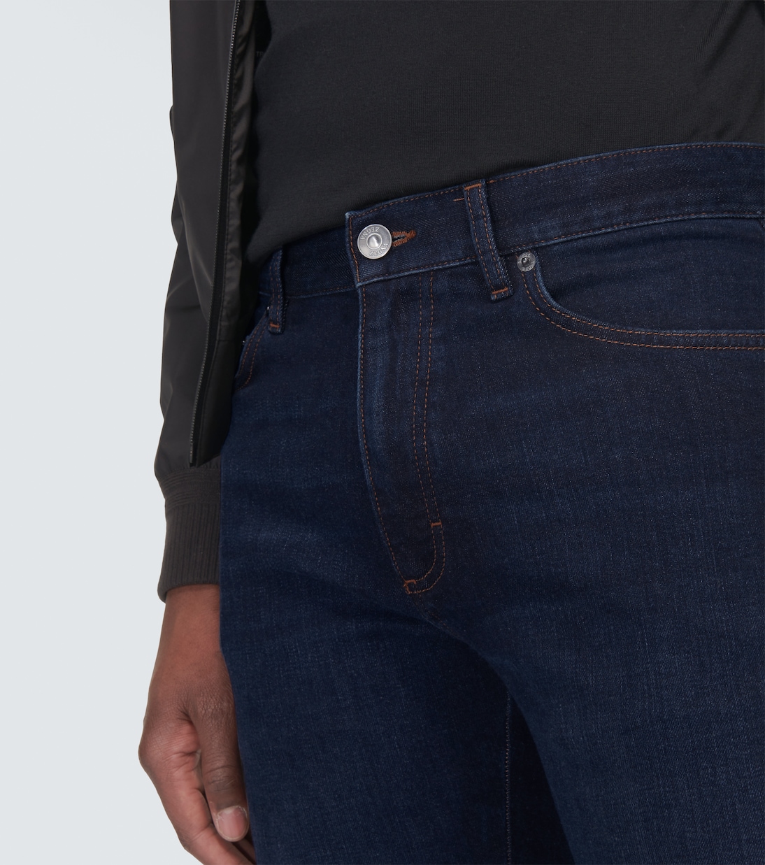 Roccia low-rise slim jeans  | Zegna