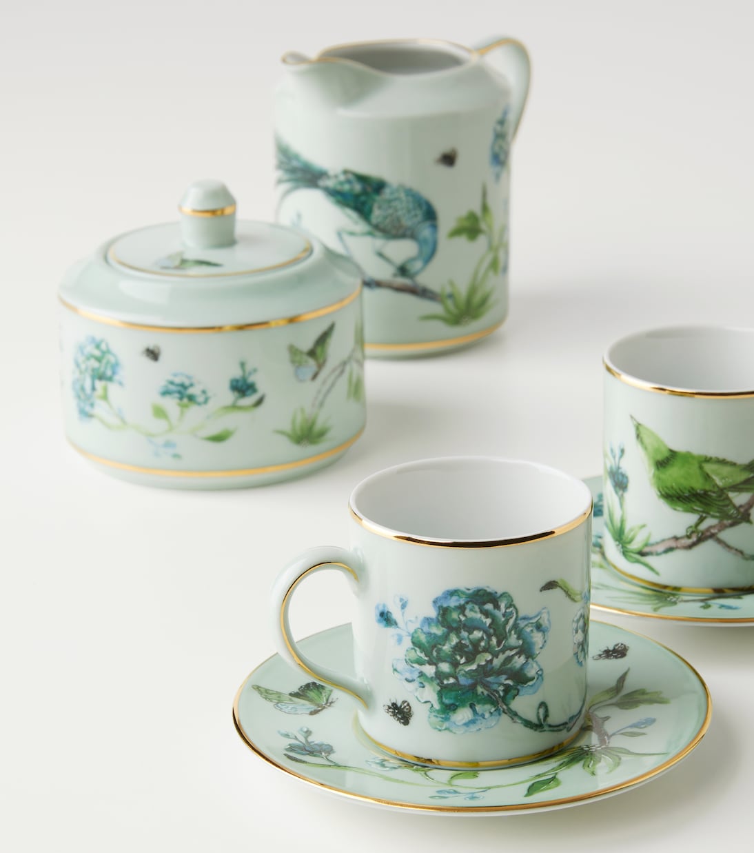 Secret Garden set of 2 espresso cups and saucers | Aquazzura Casa