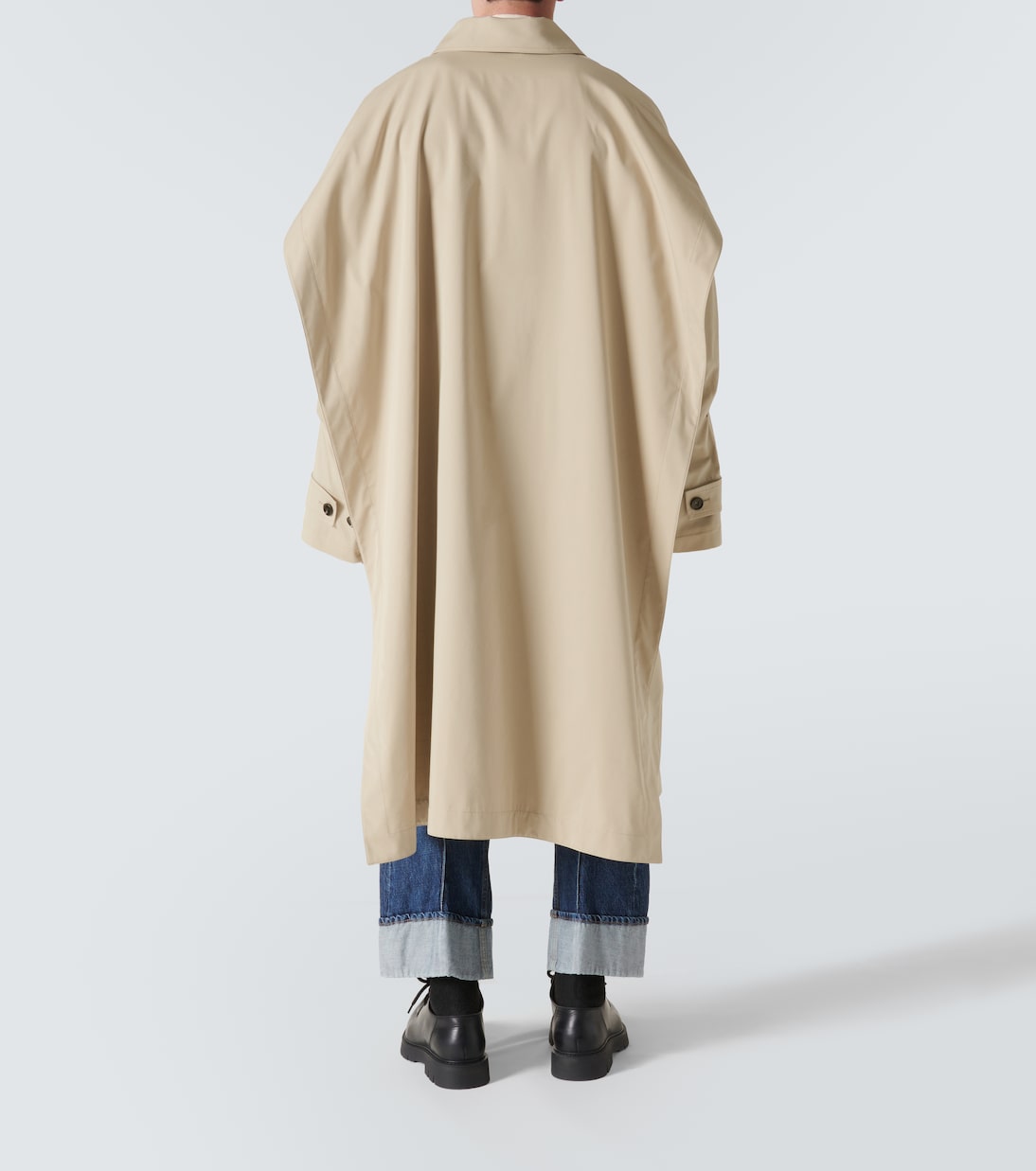 Gabardina de seda y algodón | Bottega Veneta