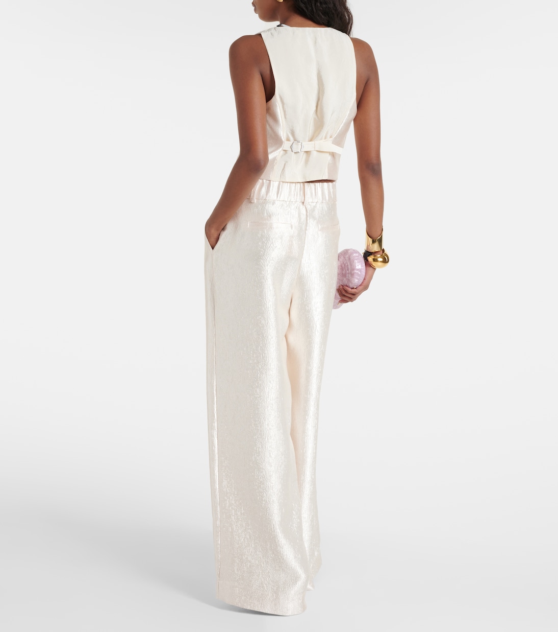 Deb satin vest | Simkhai