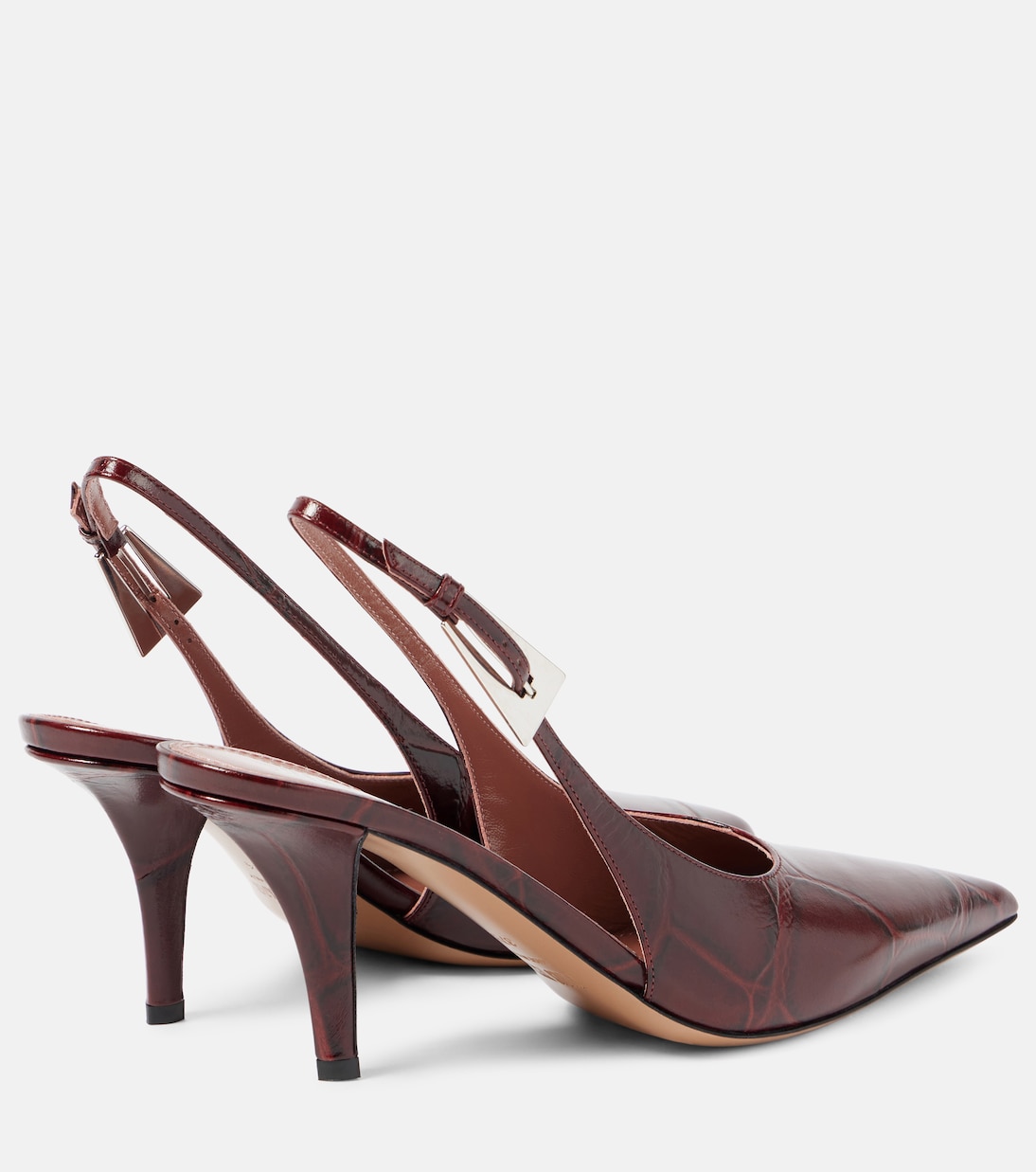 Pumps slingback Jessica 75 in pelle | Paris Texas