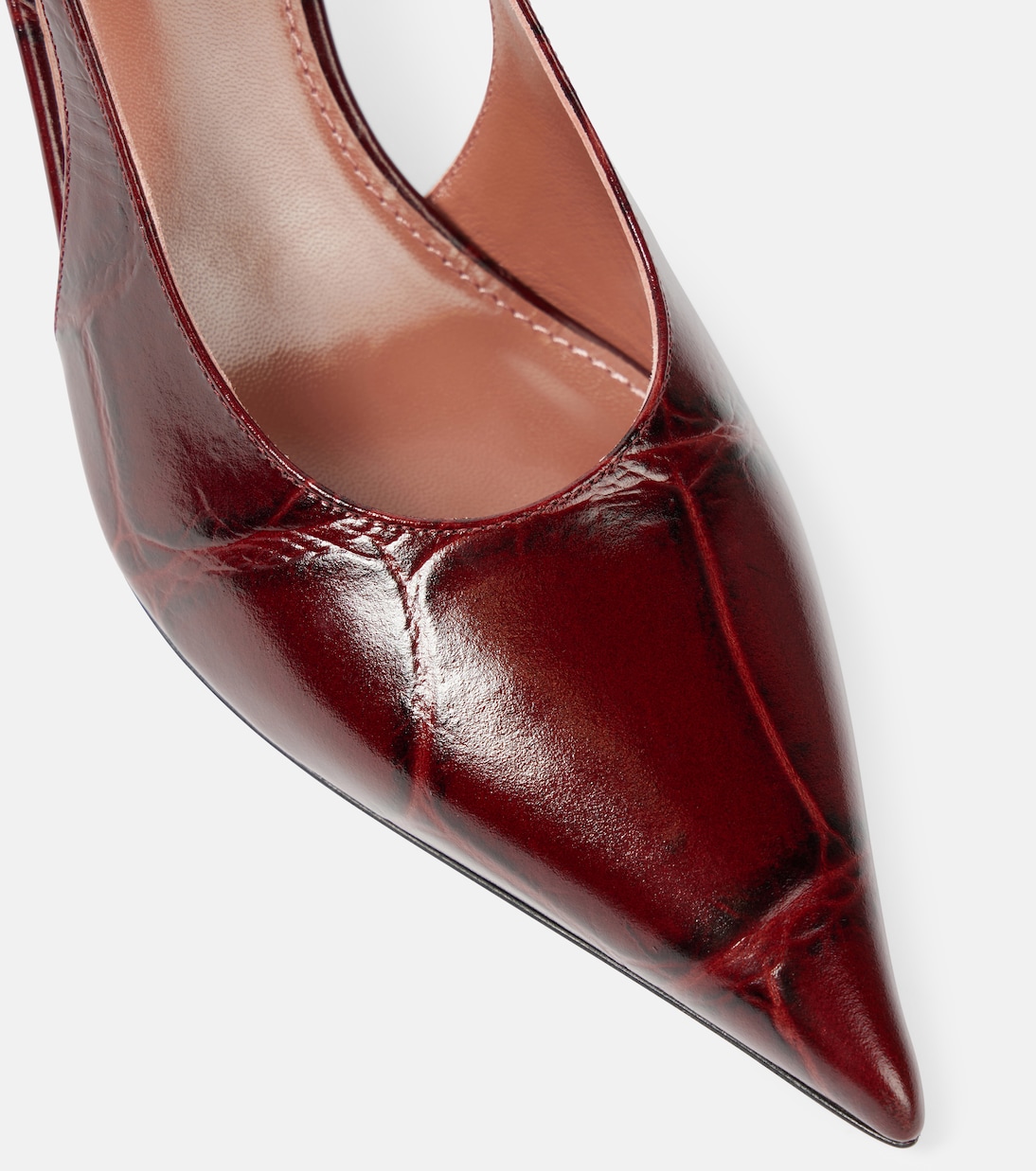 Pumps slingback Jessica 75 in pelle | Paris Texas