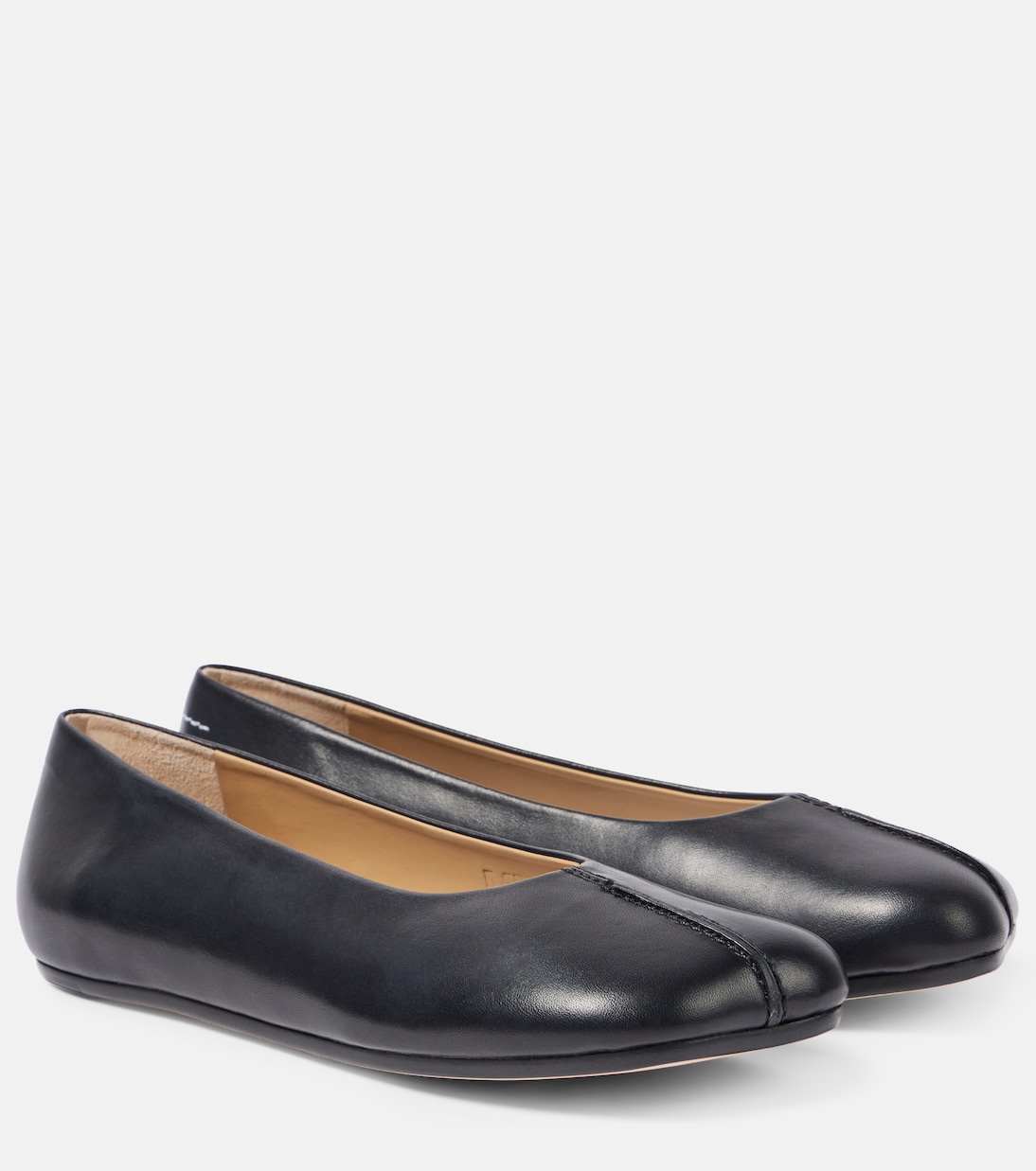 Ballerinas aus Leder | MM6 Maison Margiela