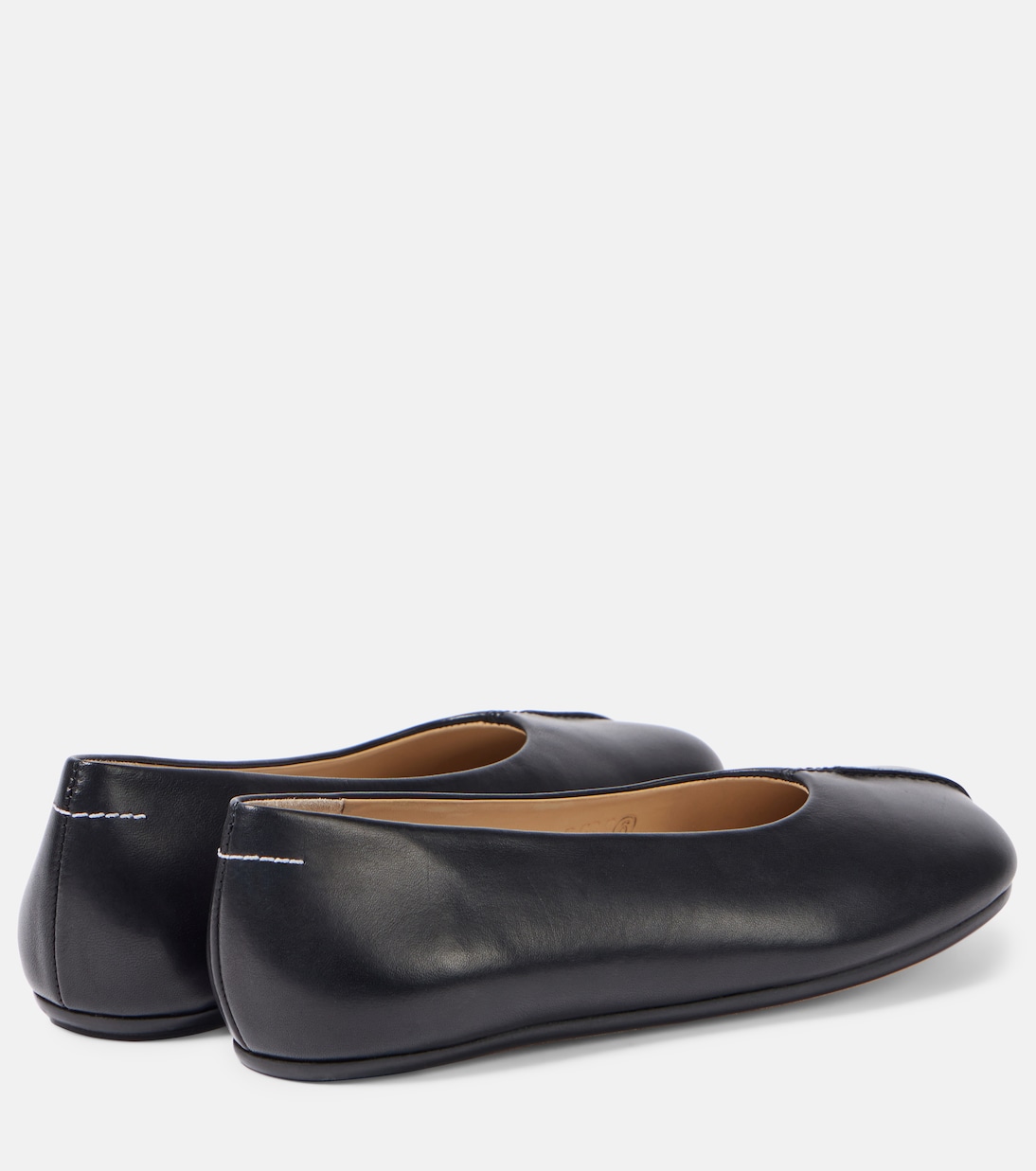 Ballerinas aus Leder | MM6 Maison Margiela