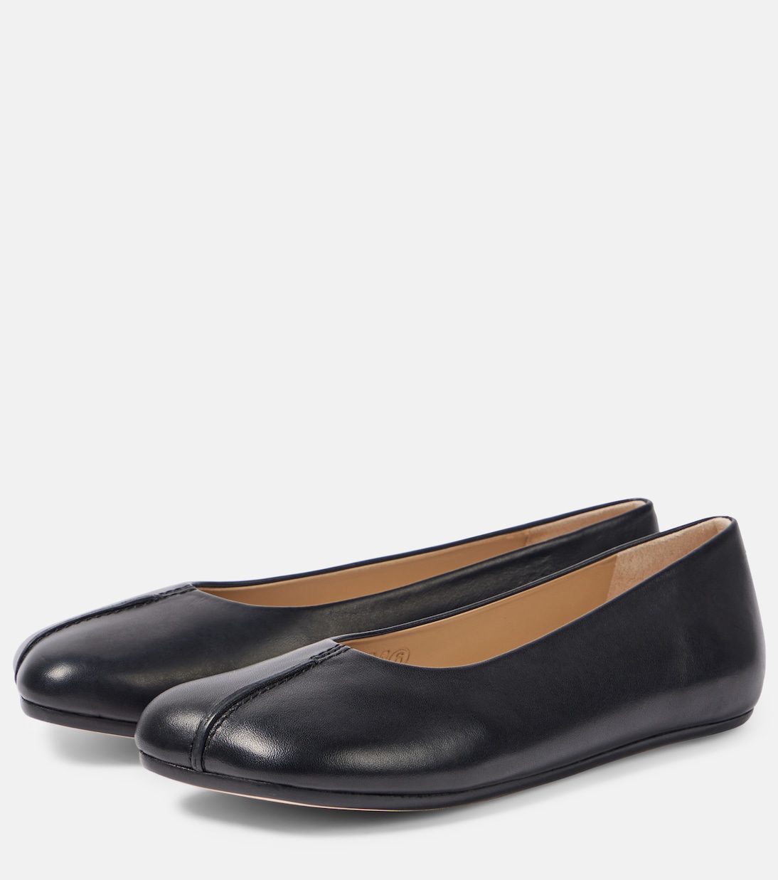 Ballerinas aus Leder | MM6 Maison Margiela