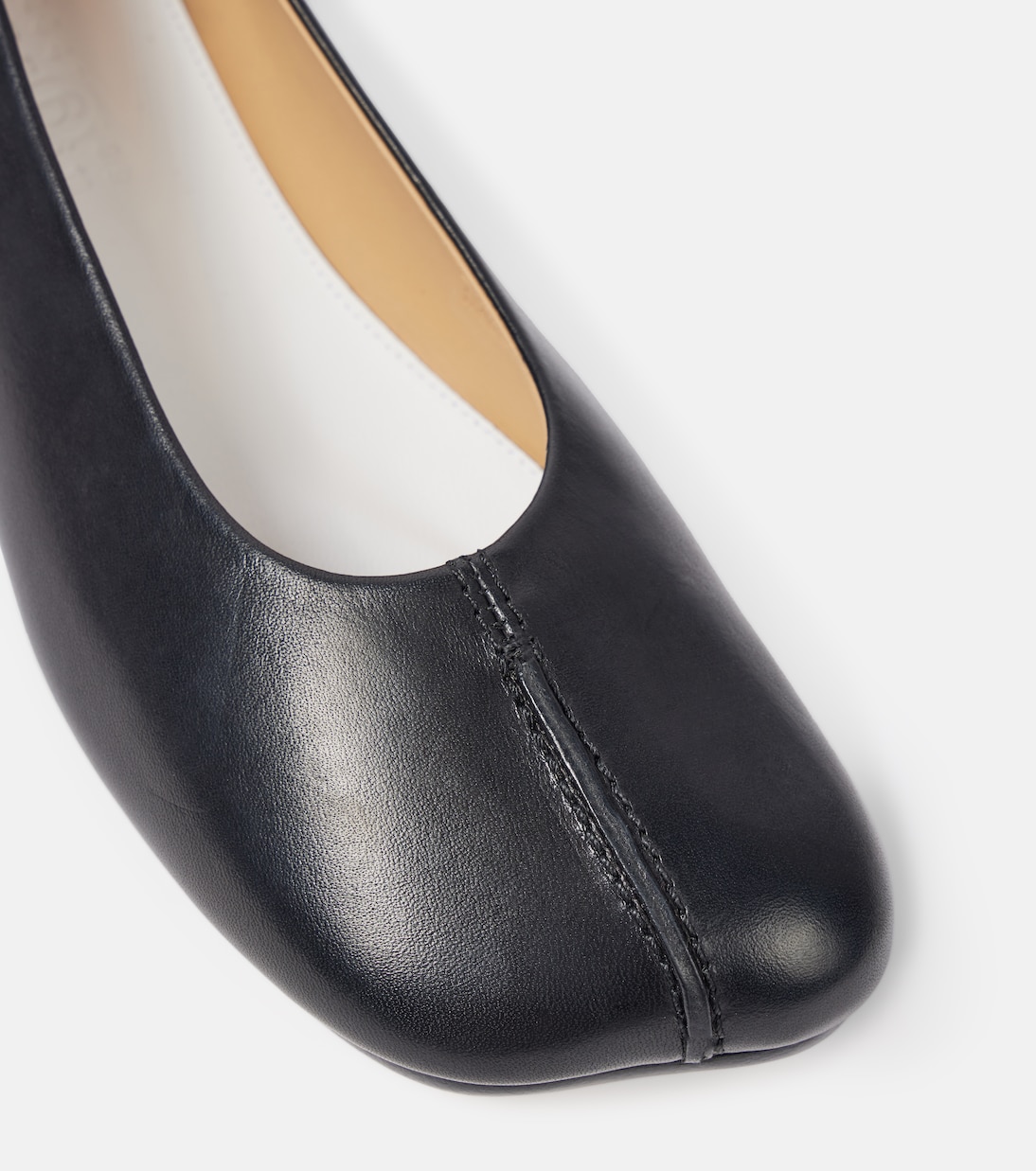 Ballerinas aus Leder | MM6 Maison Margiela