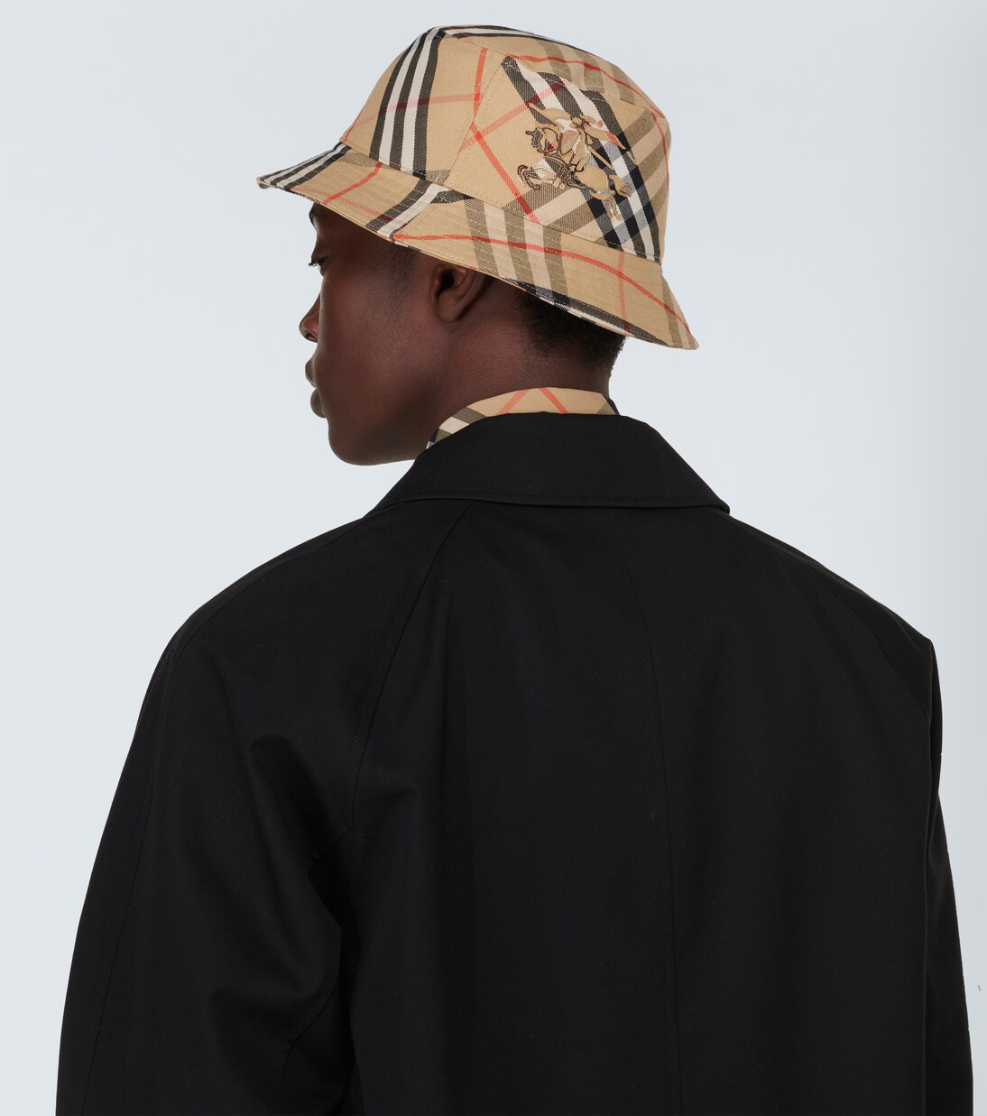 EKD Burberry Check bucket hat in brown Burberry Mytheresa