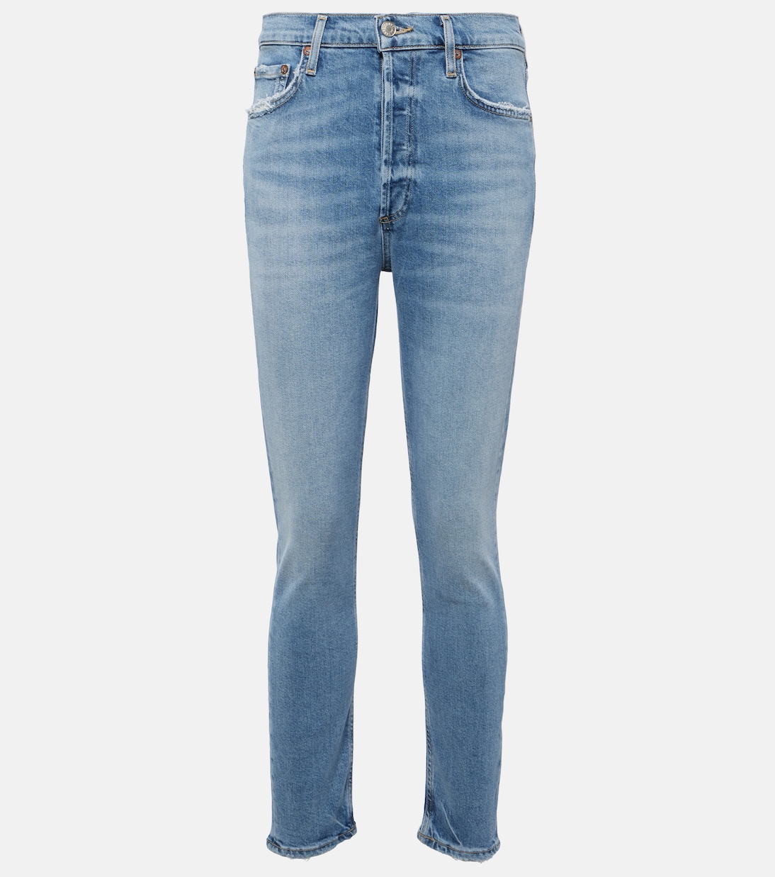 Jean skinny Nico à taille haute | Agolde