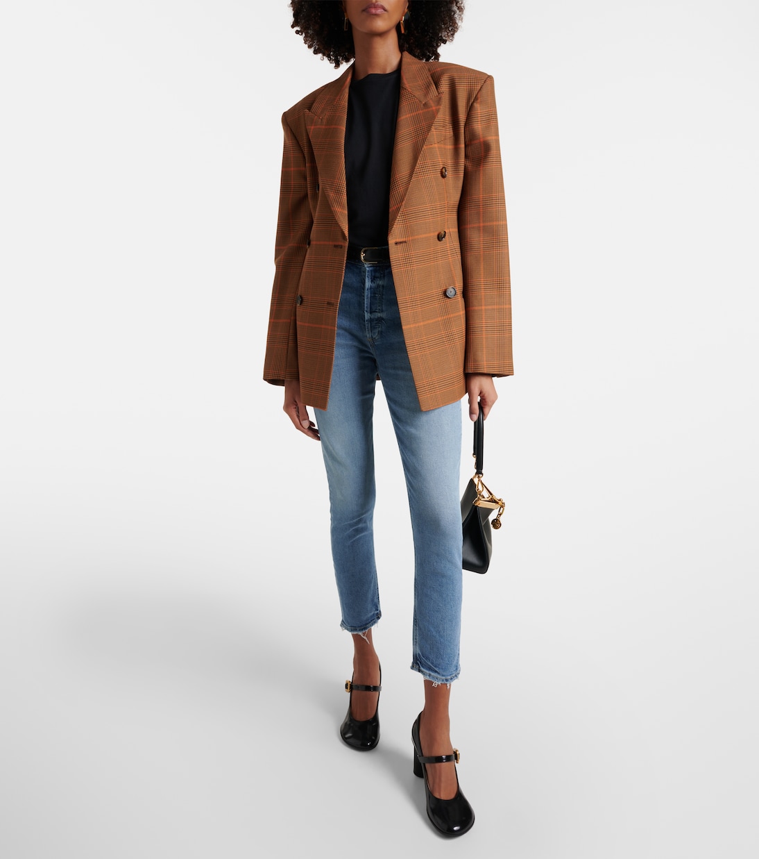 Jean skinny Nico à taille haute | Agolde