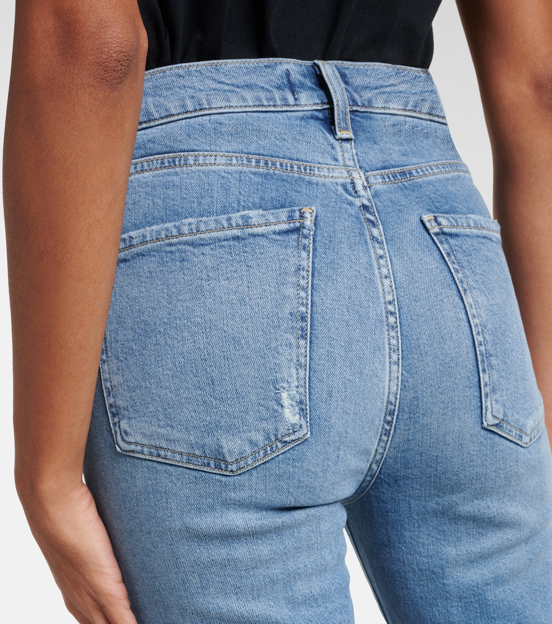 Jean skinny Nico à taille haute | Agolde
