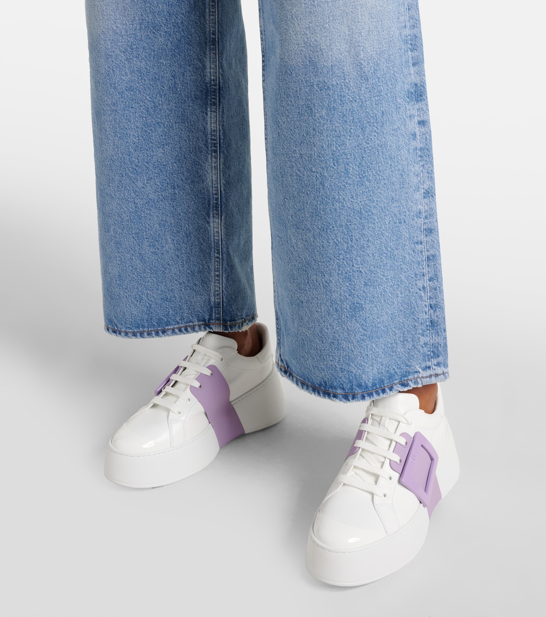Baskets Viv’ Skate en cuir | Roger Vivier