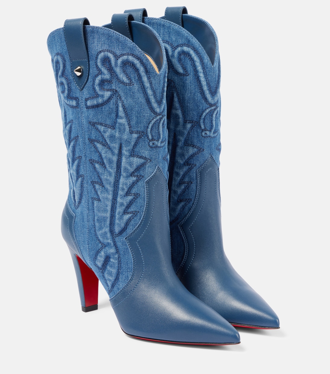 Botines Santiabooty 85 de denim | Christian Louboutin
