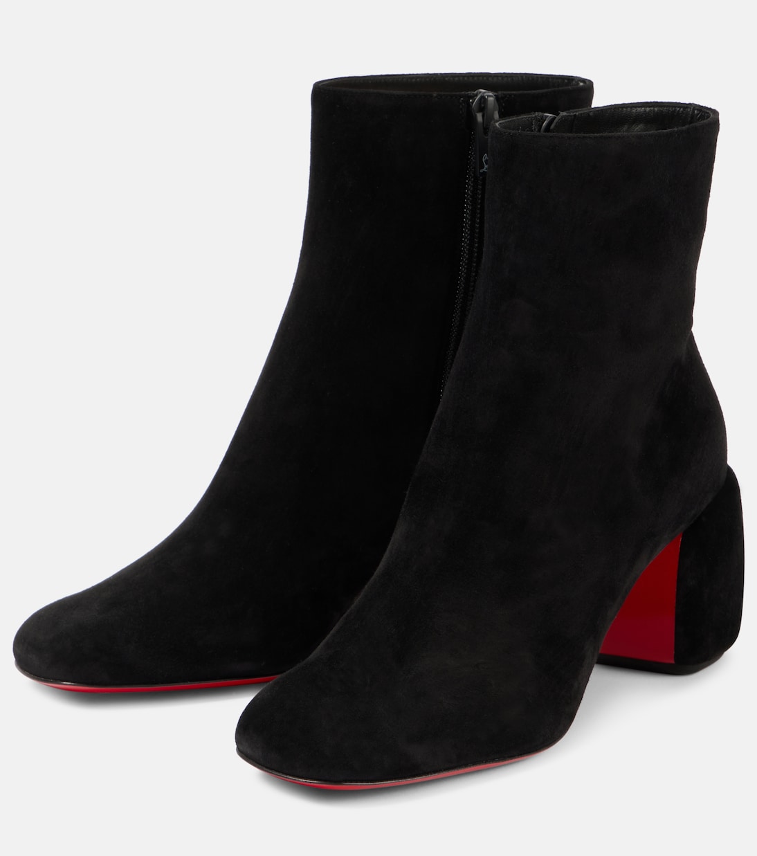 Bottines Minny Booty 70 en daim | Christian Louboutin