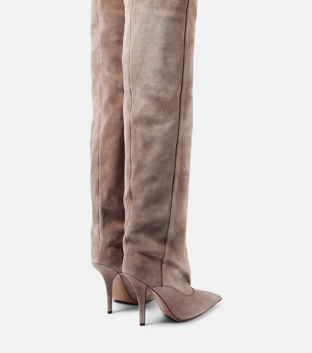 Ines suede over-the-knee boots | Paris Texas