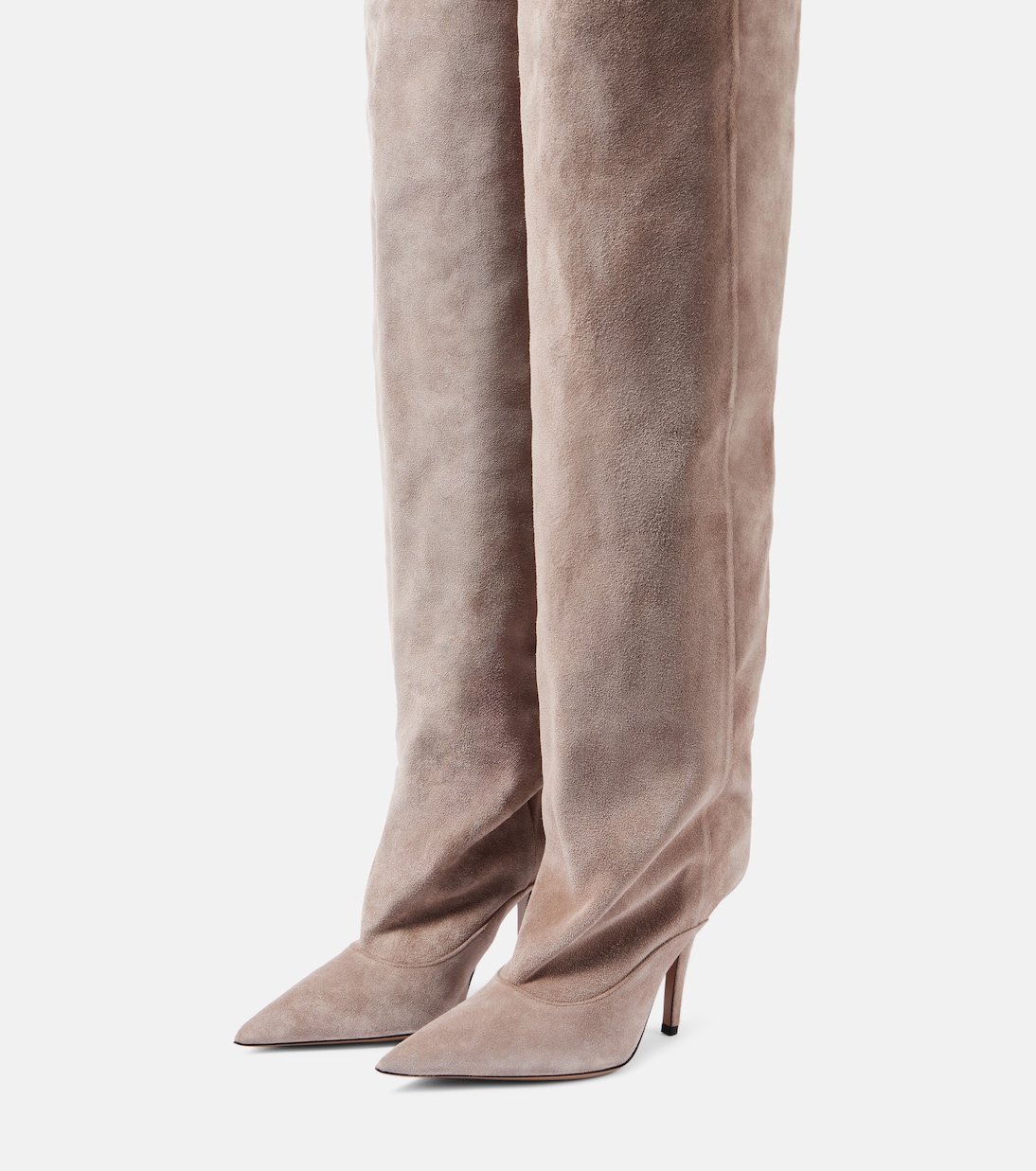 Ines suede over-the-knee boots | Paris Texas
