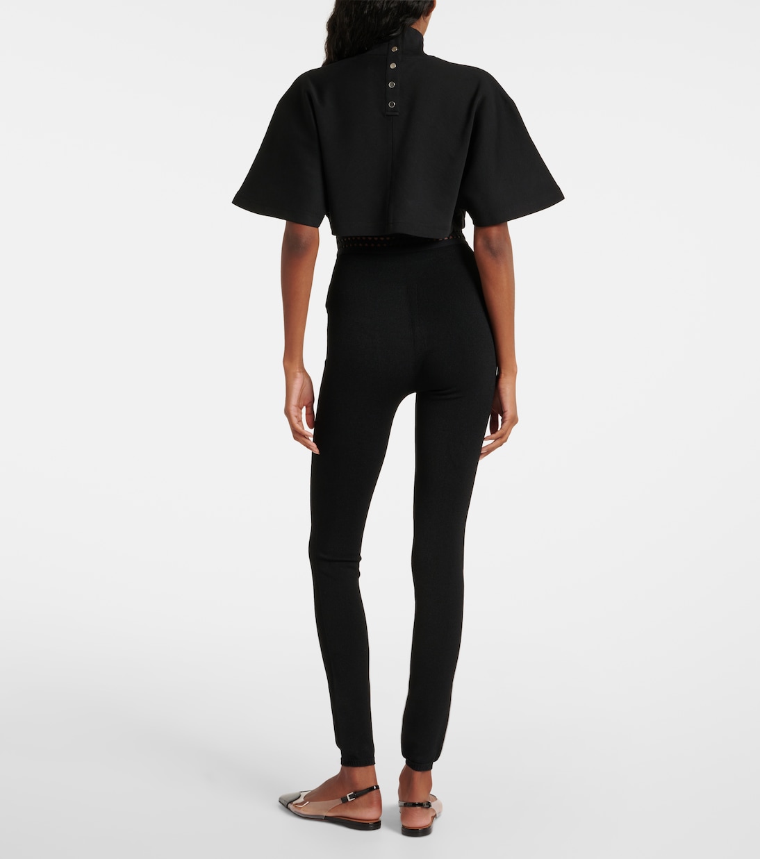 Leggings Altos de Moda Alaïa para Jóvenes Estilo Vienne