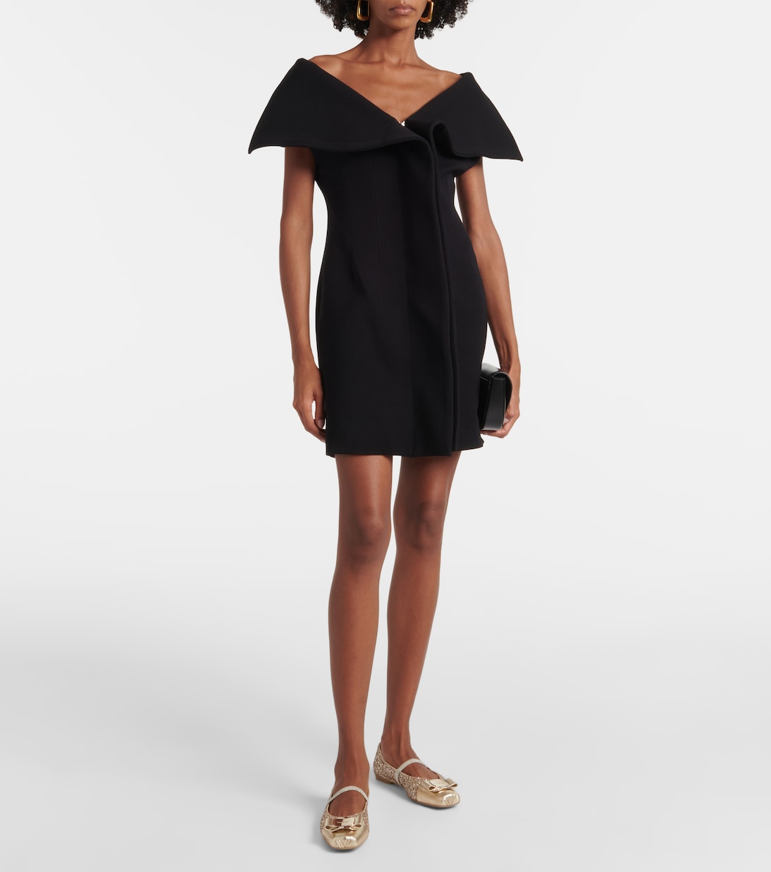 Ballerine Zina con glitter e pelle | Ferragamo