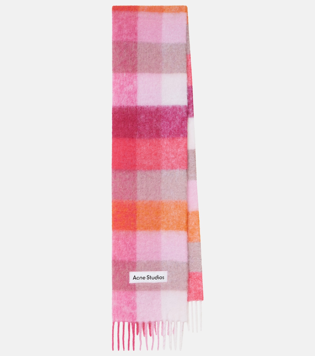 Sciarpa in misto lana con logo ACNE STUDIOS, stile giovane e trendy