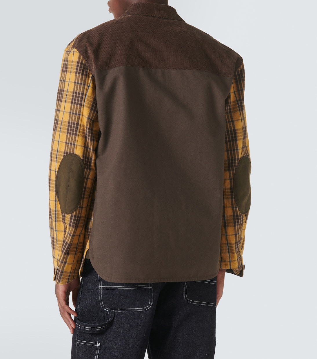 Checked cotton flannel jacket | Junya Watanabe