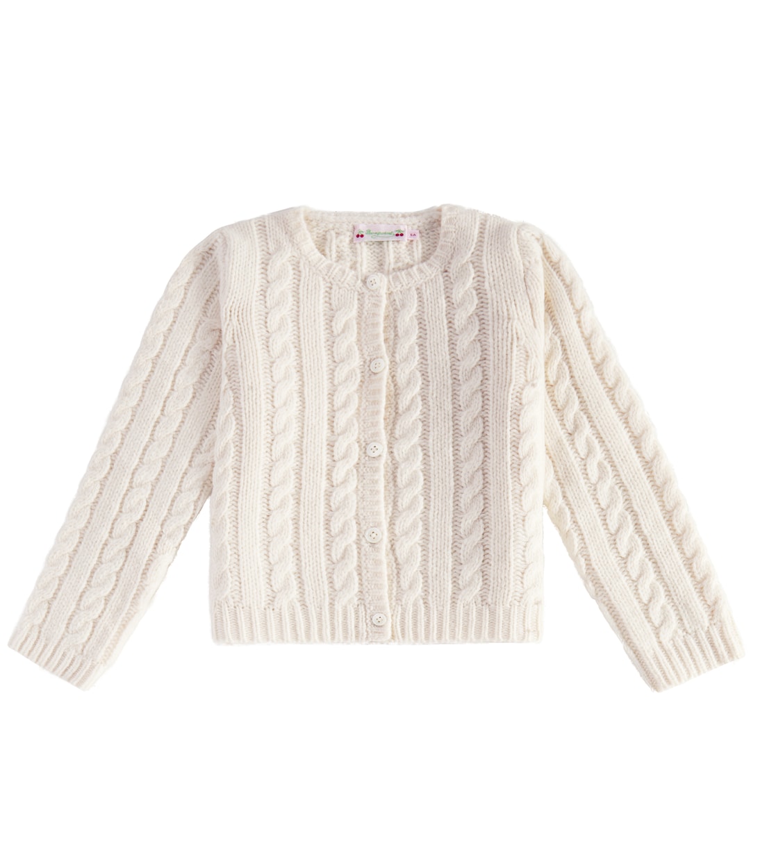 Cardigan Dallulah in lana a trecce | Bonpoint