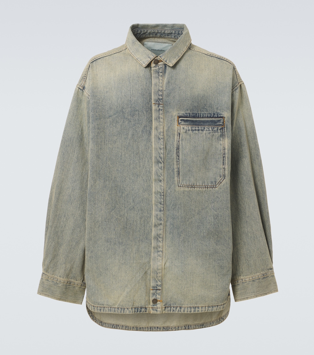 Hemdjacke Herculean aus Denim | Entire Studios