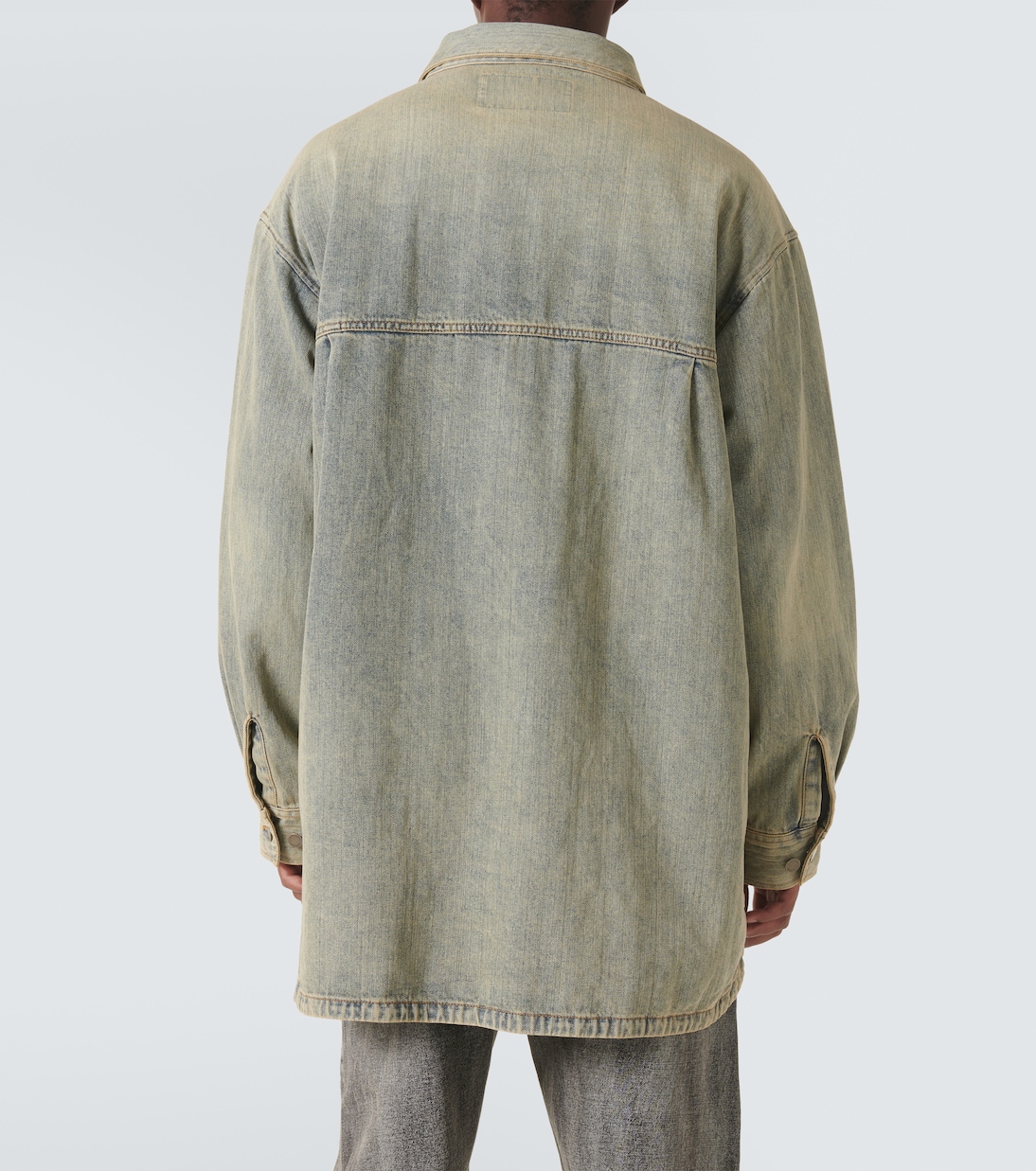 Hemdjacke Herculean aus Denim | Entire Studios