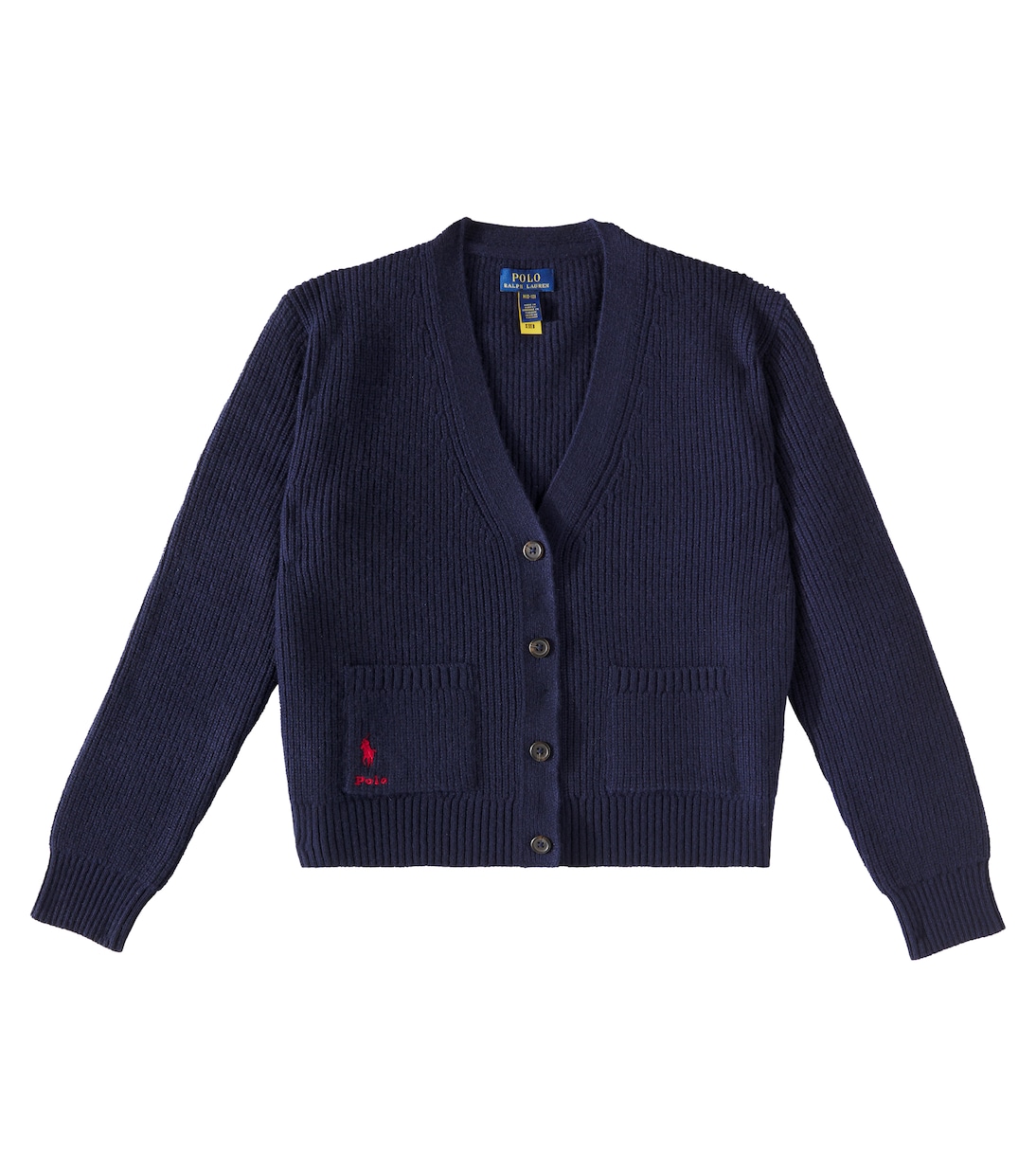 Ribbed-knit wool and cashmere cardigan | Polo Ralph Lauren Kids