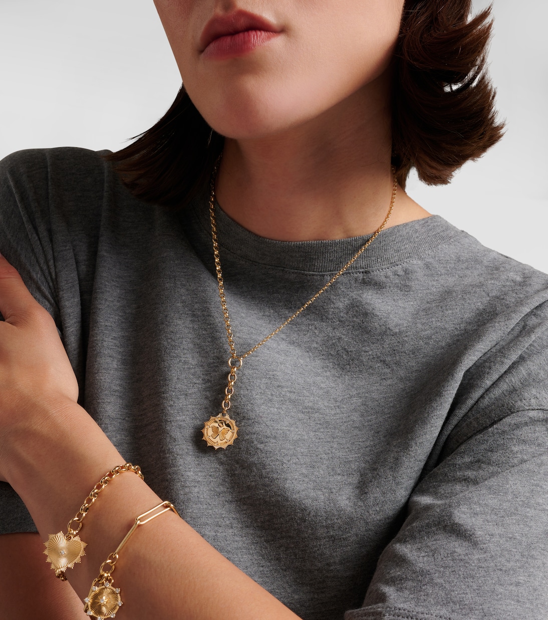 Collier Reverie en or 18 ct et diamants | FoundRae
